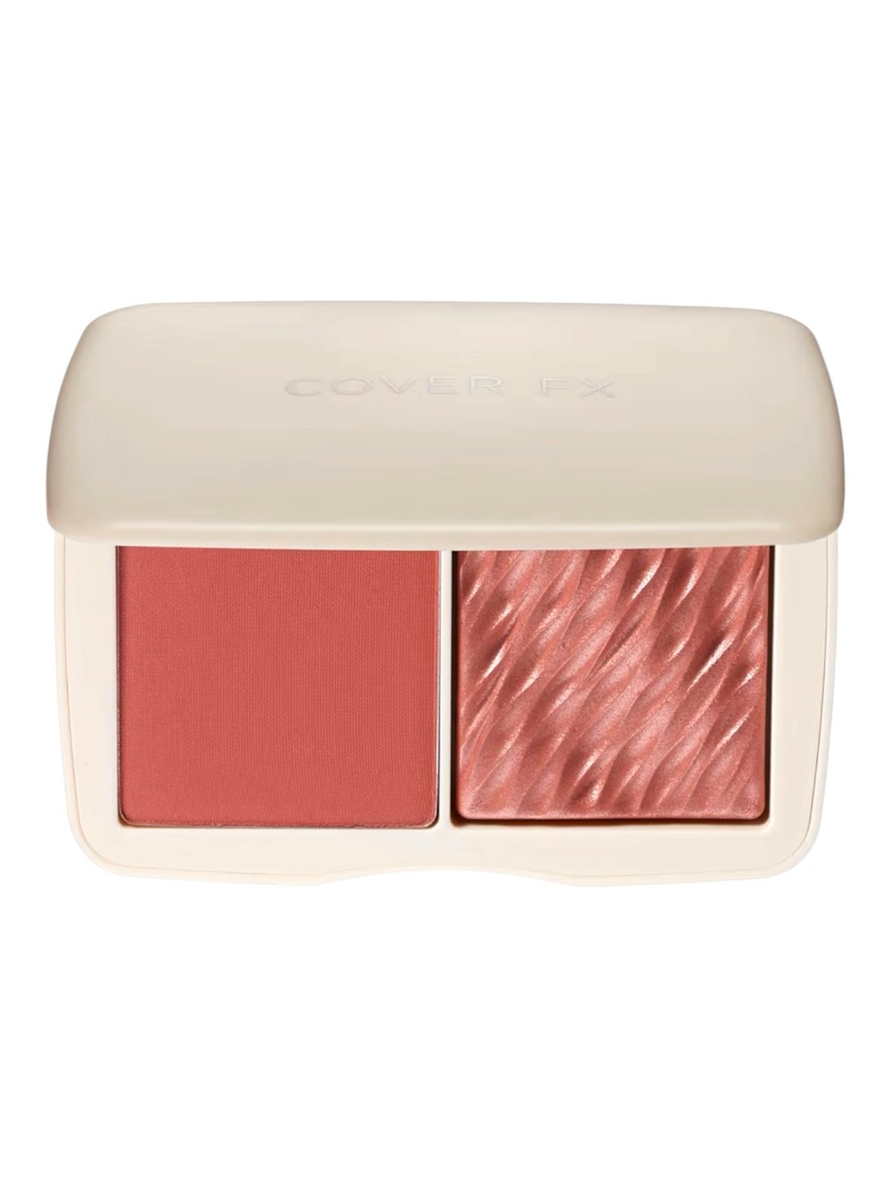 Cover FX Monochromatic Blush Duo in Spiced Cinnamon Matte and Shimmer Blush Set